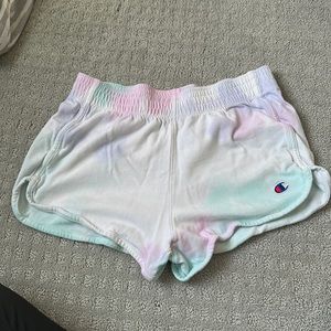 Tie dye shorts